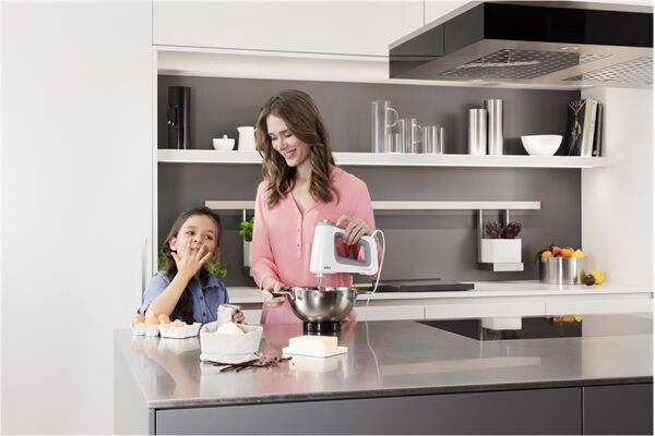 Braun Domestic Home HM 5100WH MultiMix 5 Weiss-Grau B-Ware