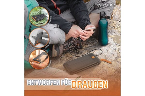 4SMARTS TitanPack Solar Flex (10.000mAh)