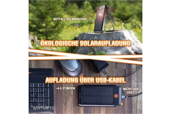 4SMARTS TitanPack Solar Flex (10.000mAh)
