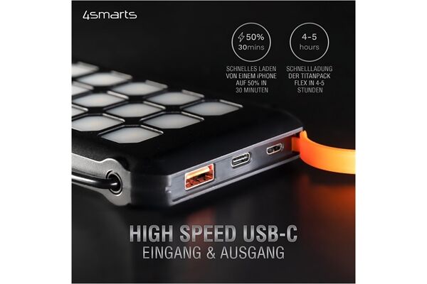 4SMARTS TitanPack Solar Flex (10.000mAh)