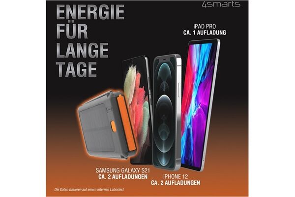 4SMARTS TitanPack Solar Flex (10.000mAh)
