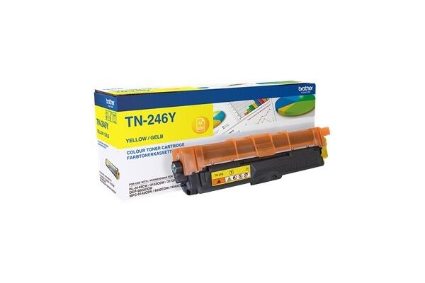 Brother TN-246 Y Toner (2.200 S.)