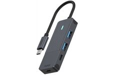 Rapoo USB-C Hub. (grau)