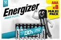 Energizer Max Plus AAA 8er Pack