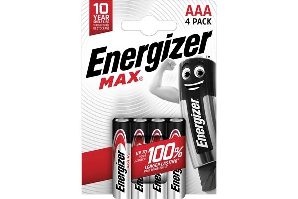Energizer Max AAA 4er Pack