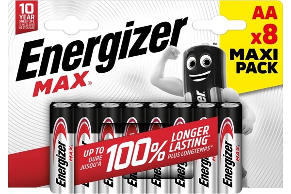 Energizer Max AA 8er Pack