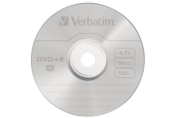 Verbatim DVD+R 4,7GB 16X 25er SP 25 Stück