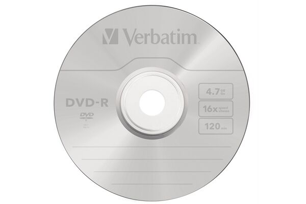 Verbatim DVD-R 4,7GB 16X 25er SP 25 Stück