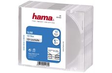 Hama 51164 CD SLIM BOX Transparent 10 Stück