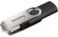 Hama 90891 FlashPen Rotate USB 2.0 Schwarz-Si
