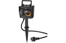 Hama Außensteckdose 2-fach