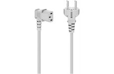 Hama Netzkabel 90° (5m) (weiss)