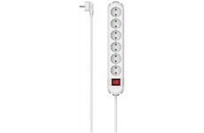 Hama Steckdosenleiste 6-fach (2m) (weiss)