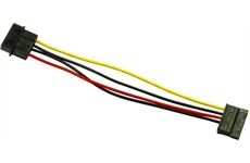Inter-Tech Molex St. > SATA Bu. (0,15m)