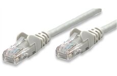 INTELLINET Patchkabel RJ45 U/UTP Cat5e (1 m) (grau)