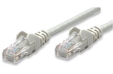 INTELLINET Patchkabel RJ45 U/UTP Cat5e (2 m) (grau)