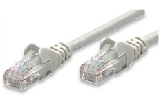 INTELLINET Patchkabel RJ45 U/UTP Cat6 (5 m) (grau)