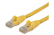INTELLINET Patchkabel RJ45 U/UTP Cat6 (5 m) (gelb)