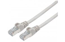 INTELLINET Patchkabel mit Cat7-Rohkabel S/FTP (grau)