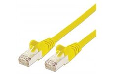 INTELLINET Patchkabel Cat6A CU S/FTP LSOH (gelb)