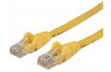 INTELLINET Patchkabel RJ45 U/UTP Cat6 (3 m) (gelb)