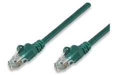 INTELLINET Patchkabel RJ45 U/UTP Cat5e (10 m) (grün)