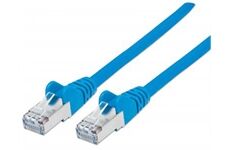 INTELLINET Patchkabel mit Cat7-Rohkabel S/FTP (blau)