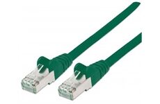 INTELLINET Patchkabel mit Cat7-Rohkabel S/FTP (grün)
