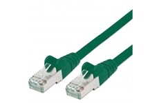 INTELLINET Patchkabel mit Cat7-Rohkabel S/FTP (grün)