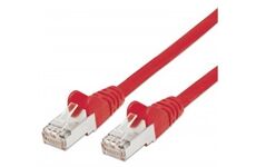 INTELLINET Patchkabel RJ45 S/FTP Cat6 LSOH (rot)