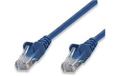 INTELLINET Patchkabel RJ45 U/UTP Cat5e (0,5 m) (blau)