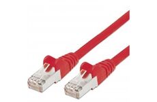 INTELLINET Patchkabel RJ45 S/FTP Cat6 LSOH (rot)