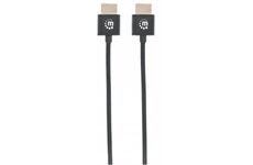 Manhattan Ultradünnes High Speed HDMI-Kabel mit Et