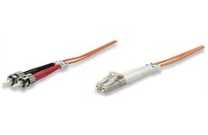 INTELLINET LWL LC > ST OM2 Anschlusskabel (2 m (orange)
