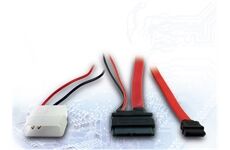 Inter-Tech SATA + Power Slim-DVD Kabel