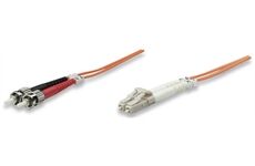 INTELLINET LWL LC > ST OM2 Anschlusskabel (1 m (orange)