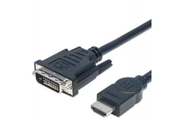 Manhattan HDMI auf DVI-Kabel - HDMI-Stecker auf DV