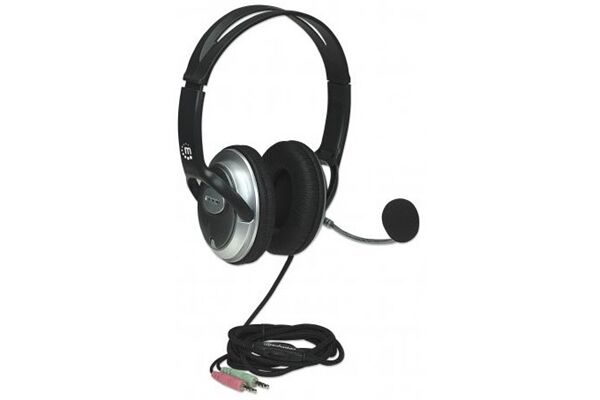 Manhattan Classic Stereoheadset - Flexibles Mikrofon