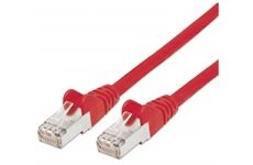 INTELLINET Patchkabel mit Cat7-Rohkabel S/FTP (rot)