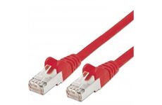 INTELLINET Patchkabel RJ45 S/FTP Cat6 LSOH (rot)