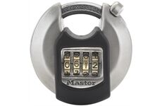 Master Lock Disk-Zahlenschloss Edelstahl