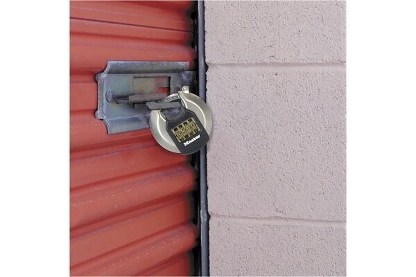 Master Lock Disk-Zahlenschloss Edelstahl