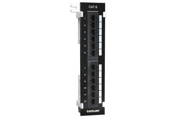 INTELLINET Patchpanel Cat6 UTP 12-Port