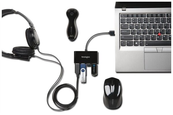 Kensington USB 2.0 4-Port Hub