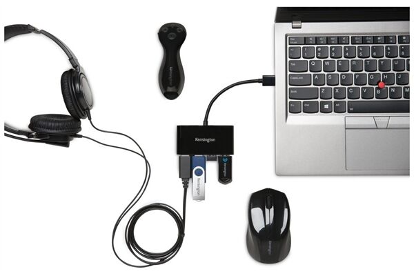Kensington USB 3.0 4-Port Hub