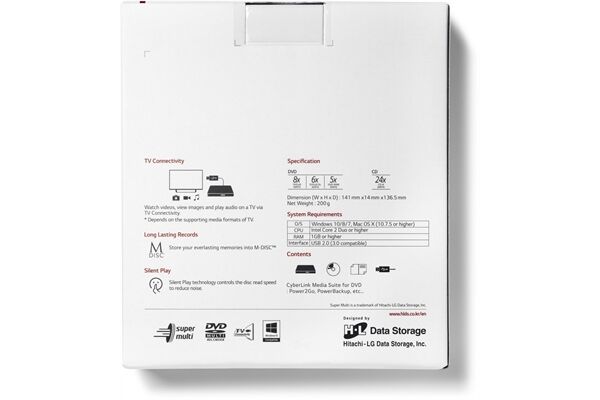 LG GP57ES40 Ultra Slim Portable