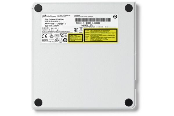 LG GP57EW40 Ultra Slim Portable Weiss