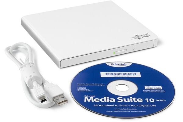 LG GP57EW40 Ultra Slim Portable Weiss