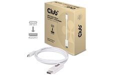 Club3D USB 3.1 C > DP 1.2 UHD (1,2m)