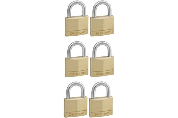 Master Lock Vorhängeschloss 22mm 6St.